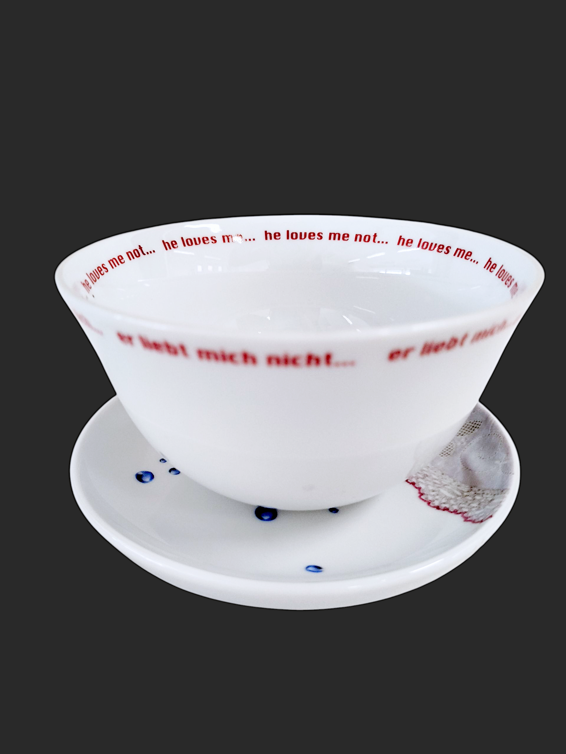 Porcelánová miska biela