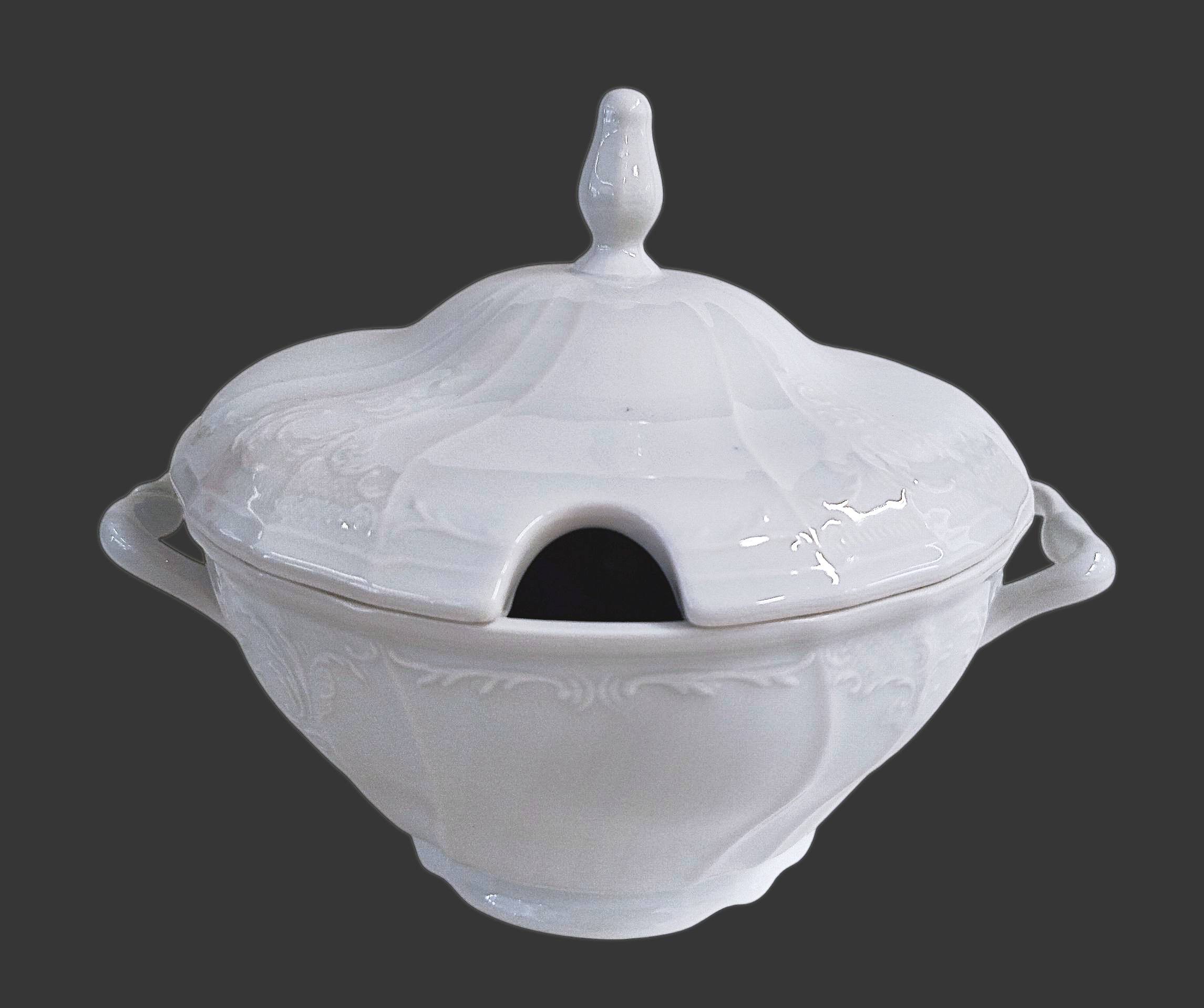 Porcelánová misa biela
