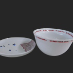 Porcelánová miska biela
